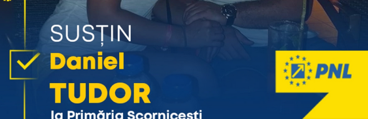 PESTE 10 MII DE EURO UNA BUCATĂ GARD! AL VOSTRU, DANIEL TUDOR…PRIMAR DE SCORNICEȘTI !