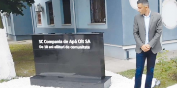 COMPANIA DE APĂ OLT! OFERTELE FAȚADELOR ”RENOVATE” ÎN CASCADĂ DE TOT EI !