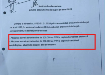 Documentul care arată disprețul! Primăria Slatina sparge 500.000 de lei pe protocol și sondaje, din taxele triplate ale slătinenilor! Luxul personal și imaginea politică, totul pe banii voștri