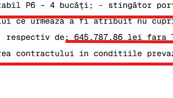 Cafmin câștigătorul, Primăria Slatina, contractorul și misterul celor 2 săli de clasă de la Școala Poboran dispărute în actele licitației