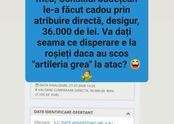 Dubla măsură a degetului arătat spre alții.  Cât costă moralitatea la Slatina